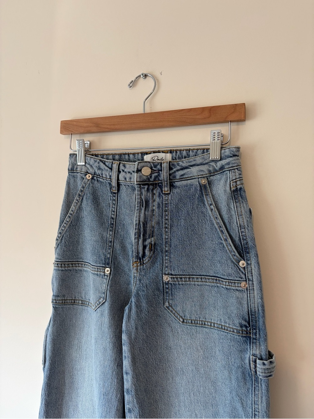 Rails Denim Silverado Carpenter Crop Jeans - Picture 9 of 16
